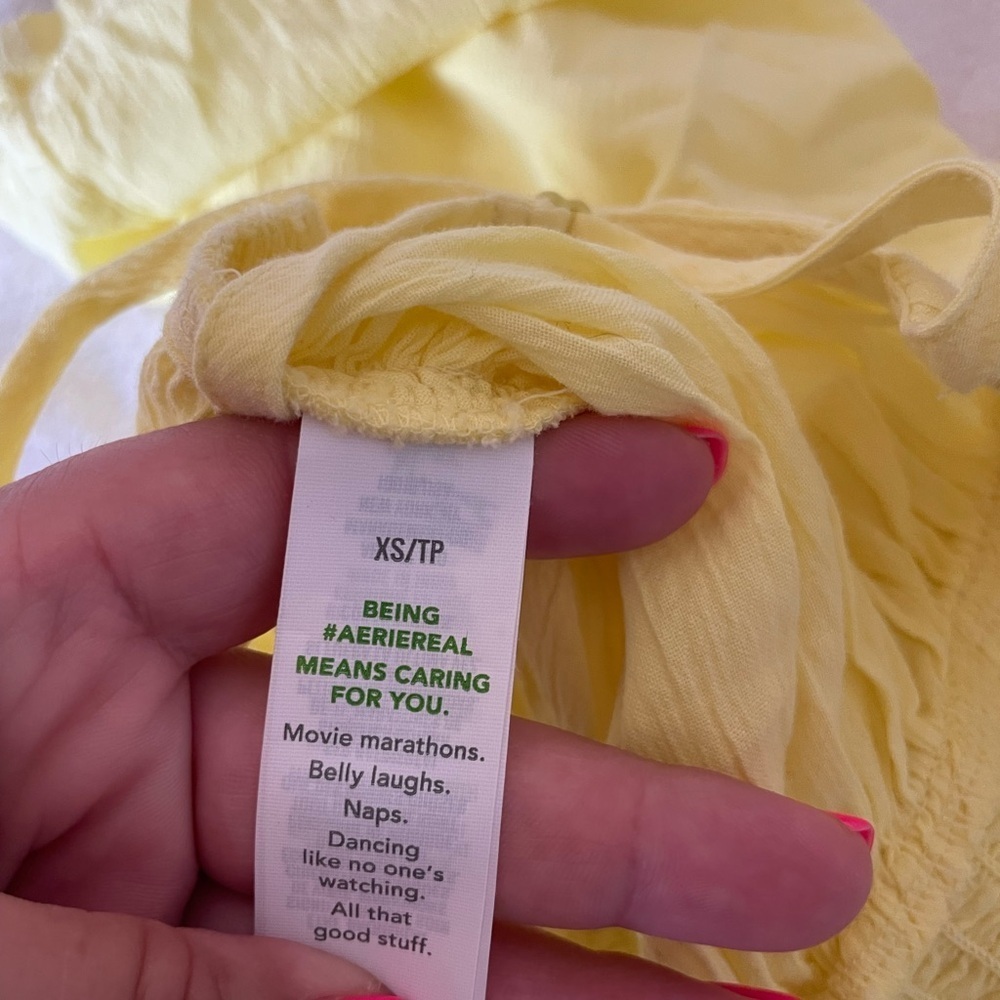 Aerie Bright Yellow Jumpsuit - Picture 7 of 8